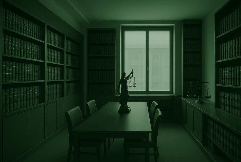 Dominican College of Notaries library monochrome